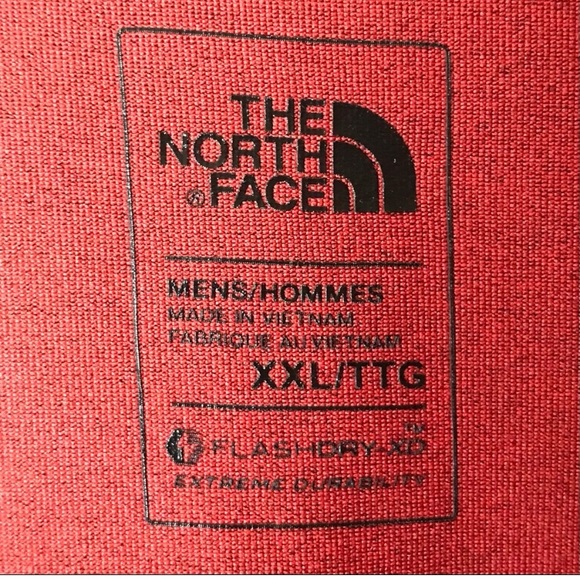 The North Face Base Layer Shirt Top Quarter Zip Long Sleeve XXL Flashdry XD - Picture 3 of 7